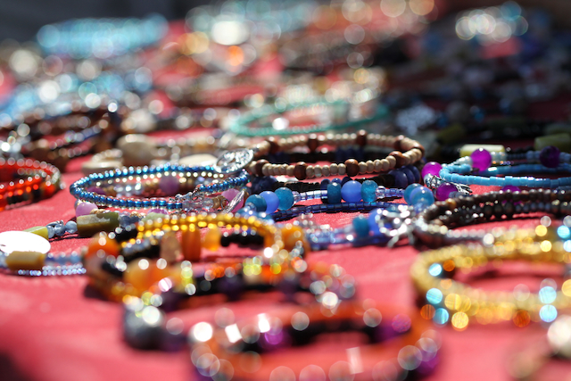 Bracelets from Tree House Goods at Southland Fair